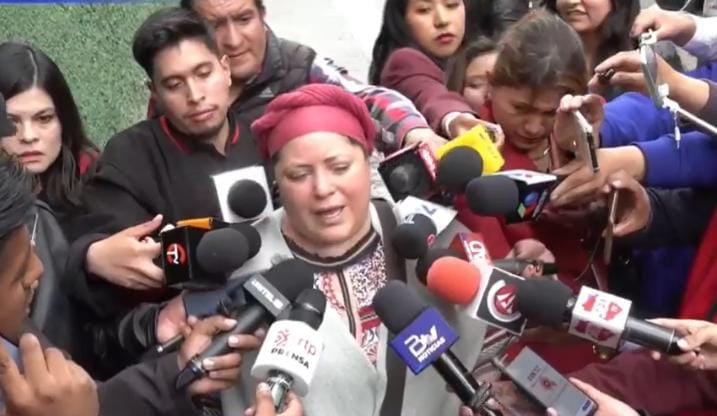 PRADA DENUNCIA DETENCIÓN IRREGULAR DE ARCE Y ACUDE A LA FELCC PARA VERIFICAR SU PARADERO