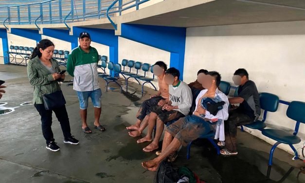 GOBERNACIÓN EVACÚAN A ADOLESCENTES DEL CENVICRUZ-VARONES POR FUERTES LLUVIAS