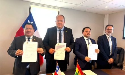 BOLIVIA Y CHILE SUSCRIBEN CONVENIO PARA INVESTIGAR DELITOS TRANSNACIONALES DE MANERA CONJUNTA