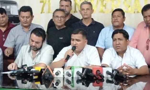 TRANSPORTE FEDERADO EN SANTA CRUZ ANUNCIA PARO NACIONAL POR AUMENTO DE COMBUSTIBLES