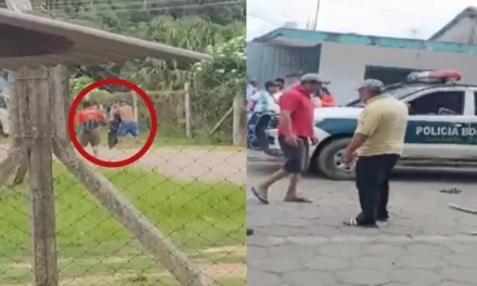 ENCAPUCHADOS EMBOSCAN Y ATACAN A UNA PATRULLA POLICIAL EN SAN CARLOS