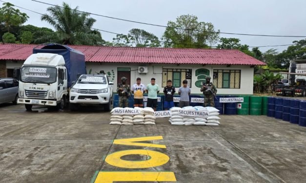 FISCALÍA Y FELCN DESARTICULAN RED DE ACOPIO DE PRECURSORES QUÍMICOS EN COCHABAMBA