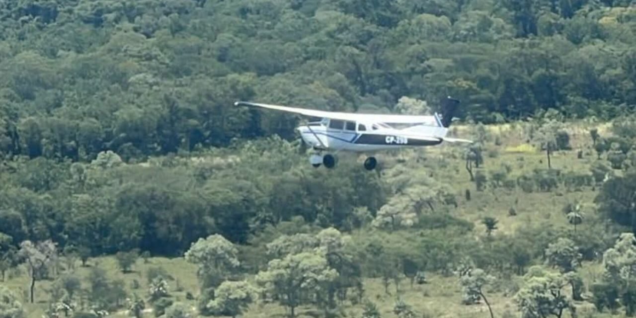 PARAGUAY INTERCEPTA NAVE BOLIVIANA QUE ESCAPÓ HACIA BRASIL