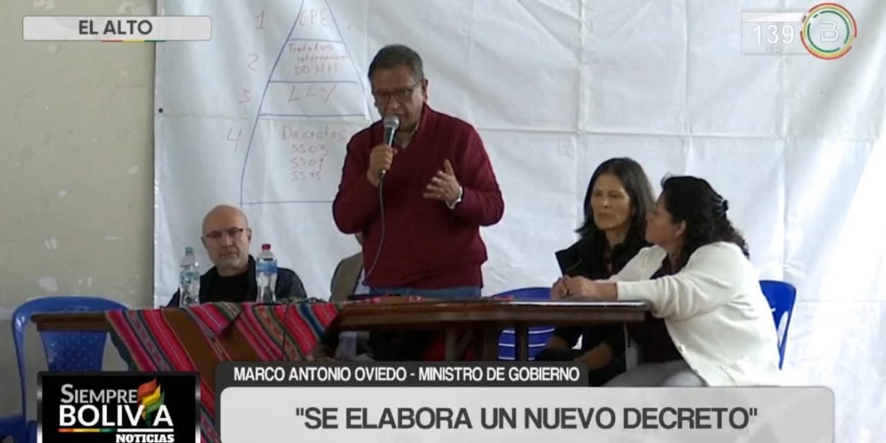 GOBIERNO Y COB ACUERDAN NUEVO DECRETO PERO MANTIENEN EJE ECONÓMICO