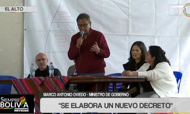 GOBIERNO Y COB ACUERDAN NUEVO DECRETO PERO MANTIENEN EJE ECONÓMICO