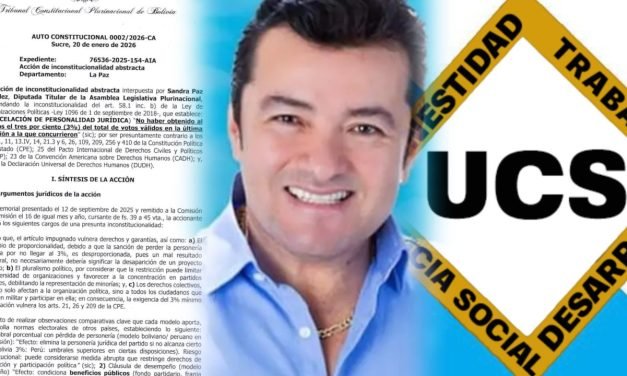 UCS PIERDE SU PERSONERÍA JURÍDICA