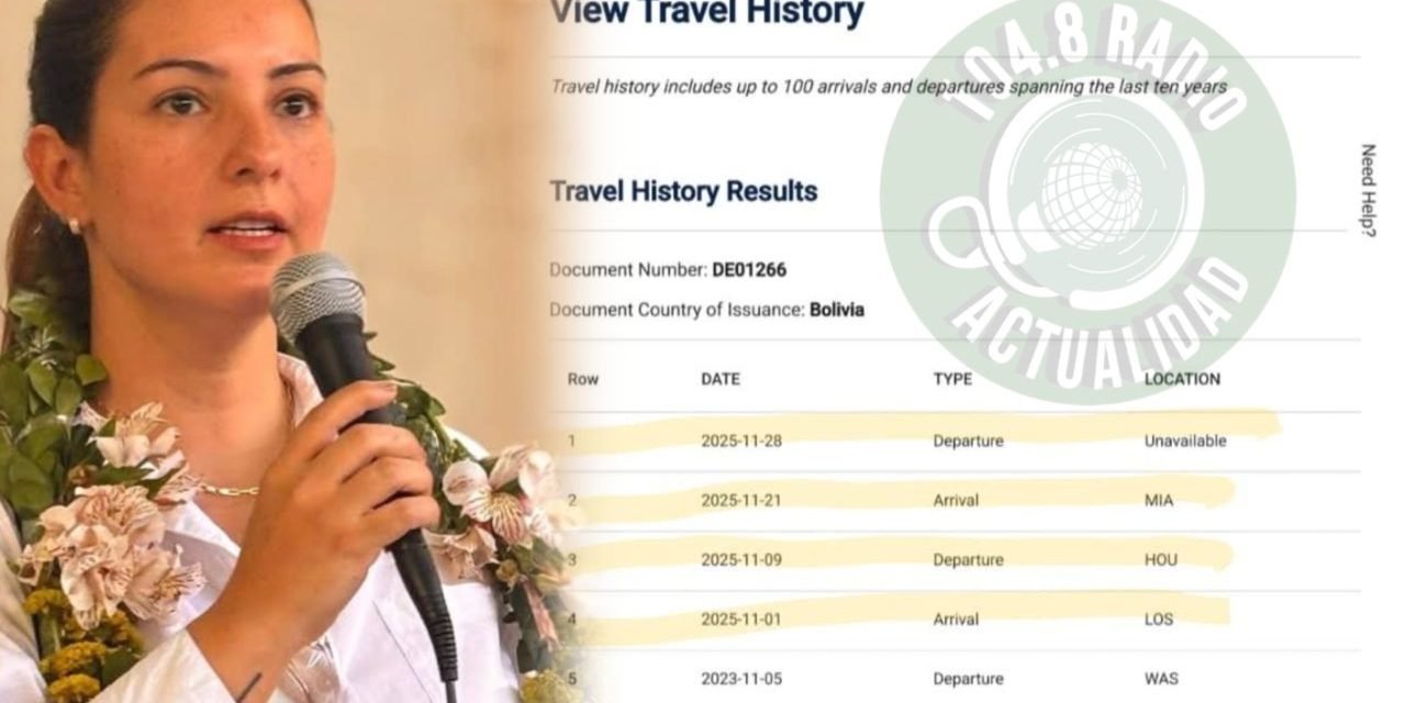 LAURA ROJAS HIZO 18 VUELOS DESDE 2017