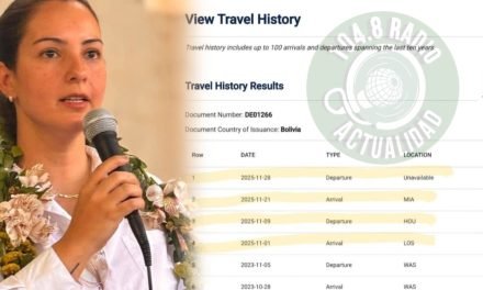 LAURA ROJAS HIZO 18 VUELOS DESDE 2017