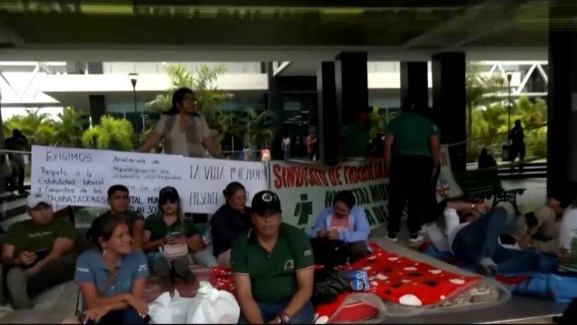 REPORTAN QUE LA ALCALDÍA MANTIENE UNA DEUDA PENDIENTE EN SALARIOS QUE ASCIENDE A LOS BS180 MILLONES