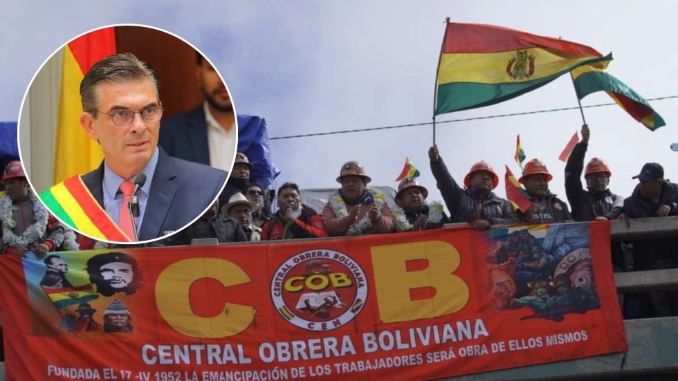 50 LÍDERES DE LA COB PERCIBÍAN 18 MILLONES DE DÓLARES ANUALES, SEGÚN PAZ