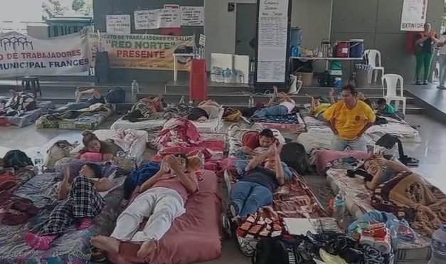 PERSONAL DE SALUD ENTRA EN EL SEXTO DÍA DE HUELGA