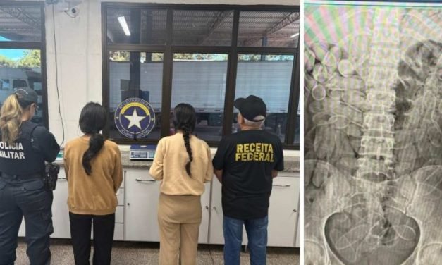 CAEN EN LA FRONTERA CON CORUMBÁ DOS JÓVENES BOLIVIANAS CON MÁS DE 200 CÁPSULAS DE DROGA EN EL ESTÓMAGO