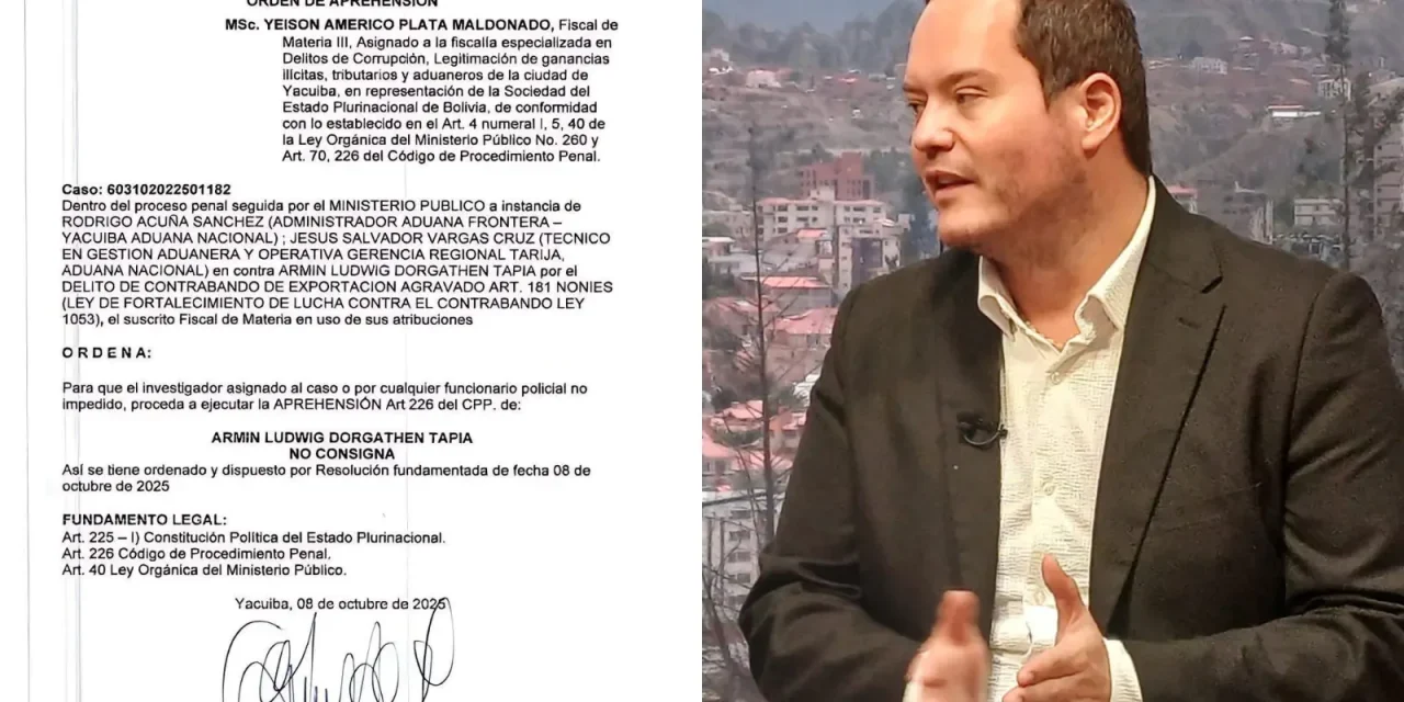 ORDENAN CAPTURA INTERNACIONAL PARA DORGATHEN: FISCALÍA ACTIVA SELLO ROJO TRAS FALTAR A SU AUDIENCIA CAUTELAR