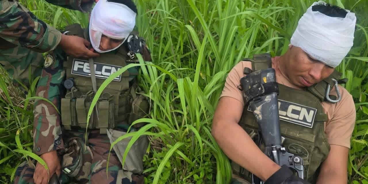 POLICIAS HERIDOS EN OPERATIVO DE UMOPAR