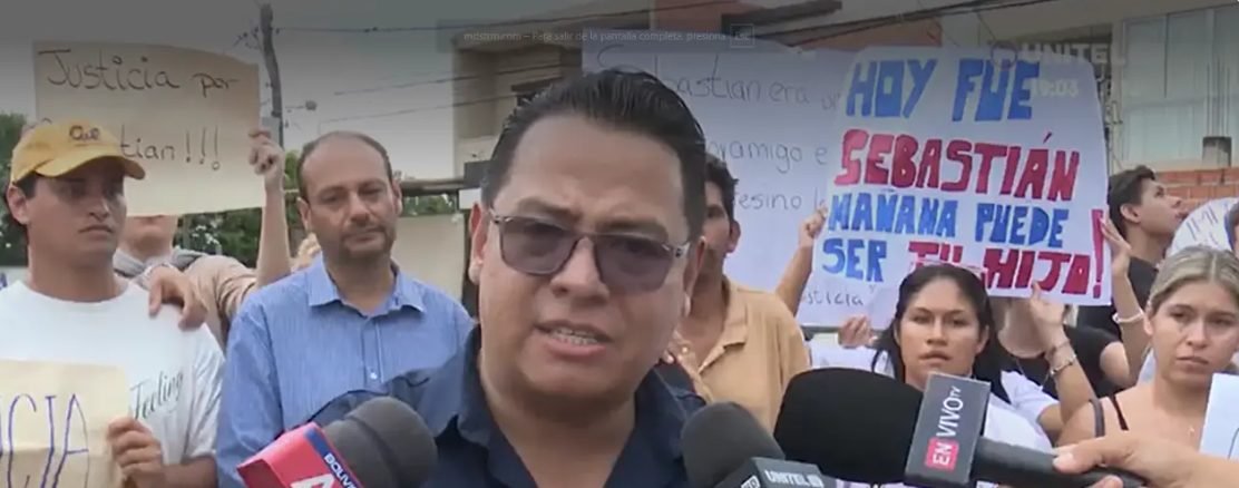 AMIGOS Y FAMILIARES DE SEBASTIÁN VESPA MARCHAN HOY