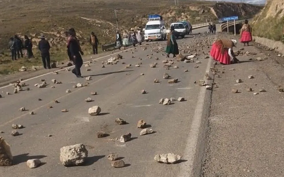 INCREMENTAN DE 20 A 32 LOS PUNTOS DE BLOQUEO EN EL PAÍS