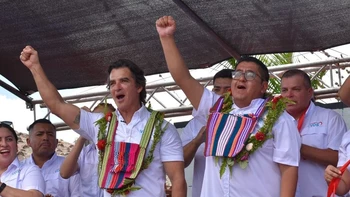 CANDIDATO MAMÉN SAAVEDRA PROMETE HOSPITAL PARA SAMAIPATA ANTES DE FIN DE AÑO