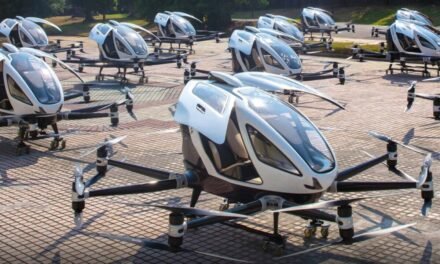 CHINA OTORGA LAS PRIMERAS LICENCIAS COMERCIALES PARA TAXI DRONES AUTÓNOMOS