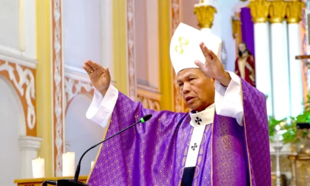 MONSEÑOR LEIGUE LLAMA A QUIENES EJERCEN EL PODER A NO CAER EN LA CORRUPCIÓN