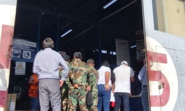 FUNCIONARIO DE ADUANA APREHENDIDO POR DROGA EN VIRU VIRU