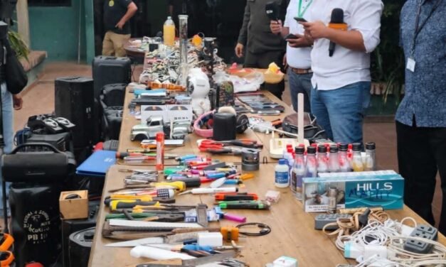 REQUISA EN PALMASOLA: DECOMISAN CELULARES, ARMAS Y DROGAS ANTES DEL CARNAVAL