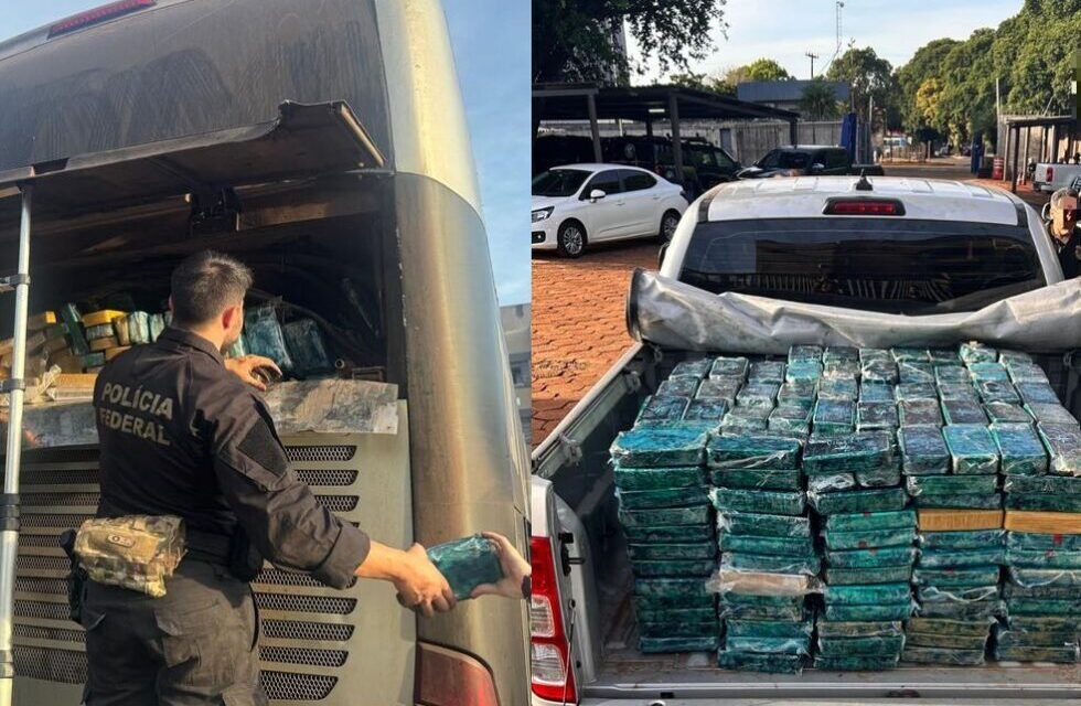 BRASIL: DECOMISAN 745 KILOS DE COCAÍNA EN UN BUS CON 30 BOLIVIANOS A BORDO