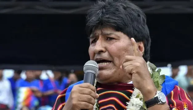 EVO MORALES DENUNCIA INGRESO DE MARIHUANA LÍQUIDA A BOLIVIA Y CUESTIONA AL GOBIERNO