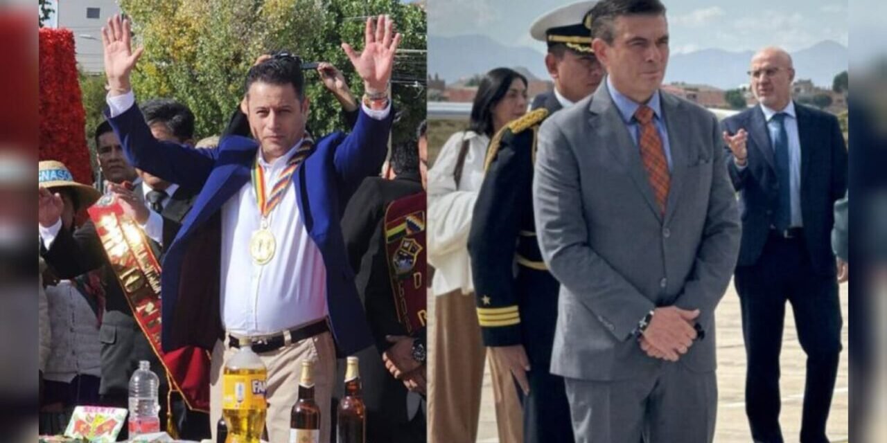 PRESIDENTE Y VICEPRESIDENTE PARTICIPAN EN LOS ACTOS POR EL ANIVERSARIO DE ORURO