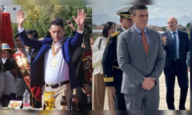 PRESIDENTE Y VICEPRESIDENTE PARTICIPAN EN LOS ACTOS POR EL ANIVERSARIO DE ORURO