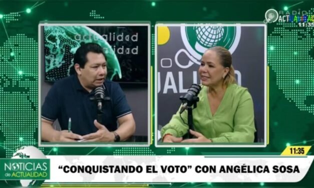 ANGÉLICA SOSA: “QUIERO RECUPERAR SANTA CRUZ CON ORDEN Y OBRAS CONCRETAS”