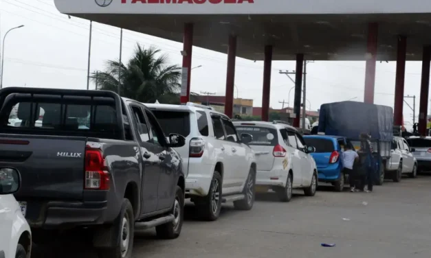 SURTIDORES REGISTRAN LARGAS FILAS POR COMBUSTIBLES