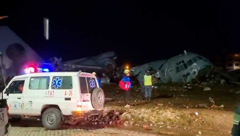 MINISTRA DE SALUD REPORTA 22 FALLECIDOS Y 37 HERIDOS TRAS ACCIDENTE AÉREO