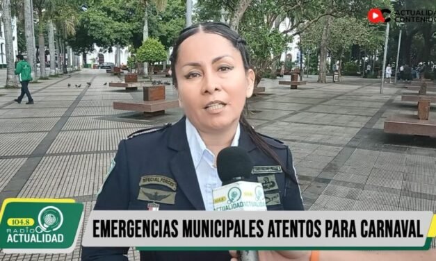 OPERATIVOS DE SEGURIDAD Y PREVENCIÓN ACTIVADOS 24 HORAS POR EL CARNAVAL