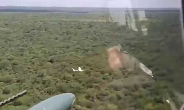 FUERZA AÉREA DEL PARAGUAY INTERCEPTA A TIROS A AVIONETA IRREGULAR CON MATRÍCULA BOLIVIANA