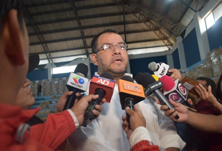 TED SANTA CRUZ ALISTA 8.962 MALETAS ELECTORALES PARA LAS SUBNACIONALES 2026