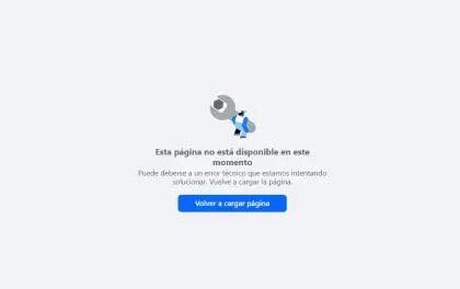 FACEBOOK PRESENTA FALLAS Y AFECTA A USUARIOS A NIVEL MUNDIAL