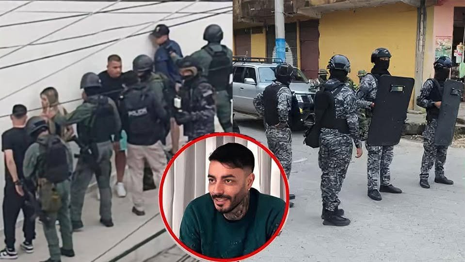 CAPTURAN A SEBASTIÁN MARSET EN MEGAOPERATIVO POLICIAL EN SANTA CRUZ