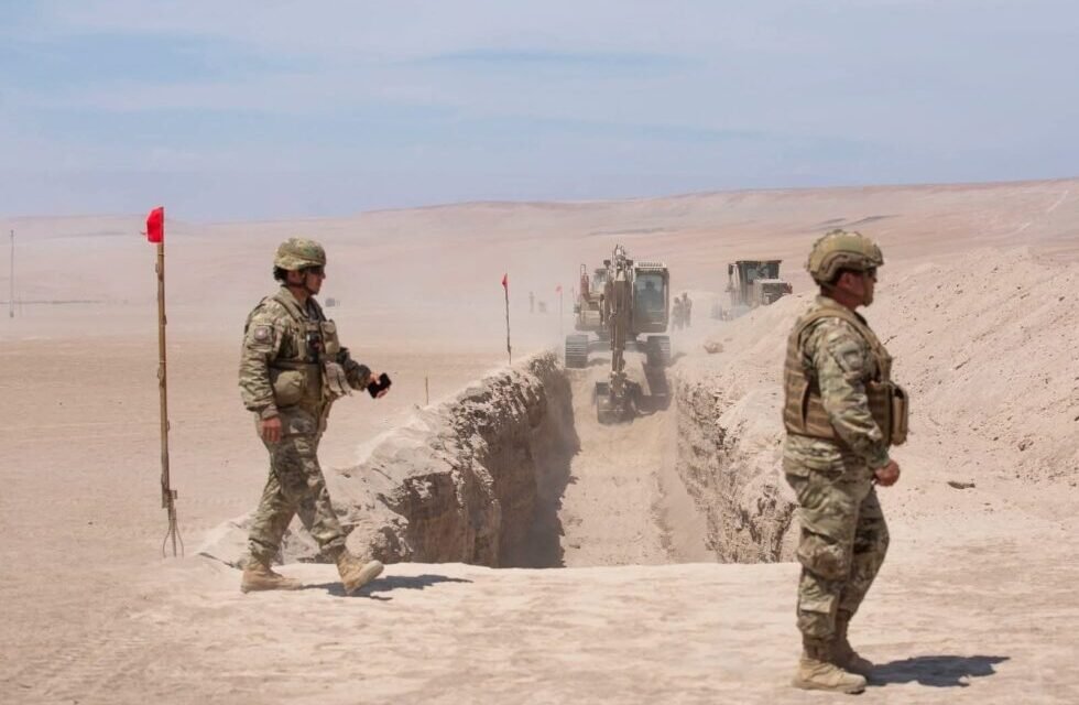 CHILE INICIA OBRAS MILITARES EN LA FRONTERA CON PERÚ Y BOLIVIA