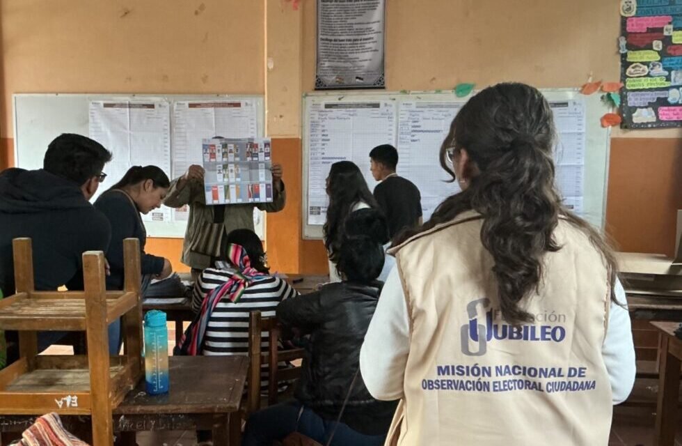 MOE JUBILEO DESTACA TRANSPARENCIA EN LOS COMICIOS Y SEÑALA DESAFÍOS