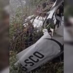 AVIONETA SE ESTRELLA EN EL CHAPARE CON CUATRO PERSONAS A BORDO