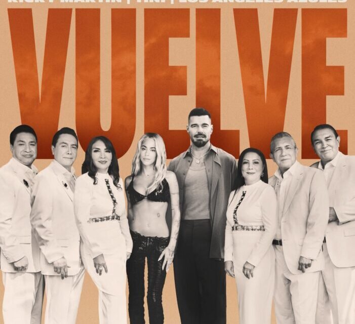 RICKY MARTIN RELANZA “VUELVE” JUNTO A LOS ÁNGELES AZULES Y TINI