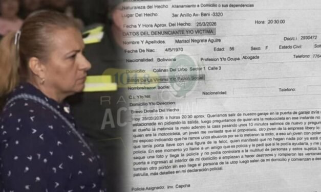 MARISOL NEGRETE DECLARA QUE DELIVERY SE HIZO PASAR POR POLICÍA