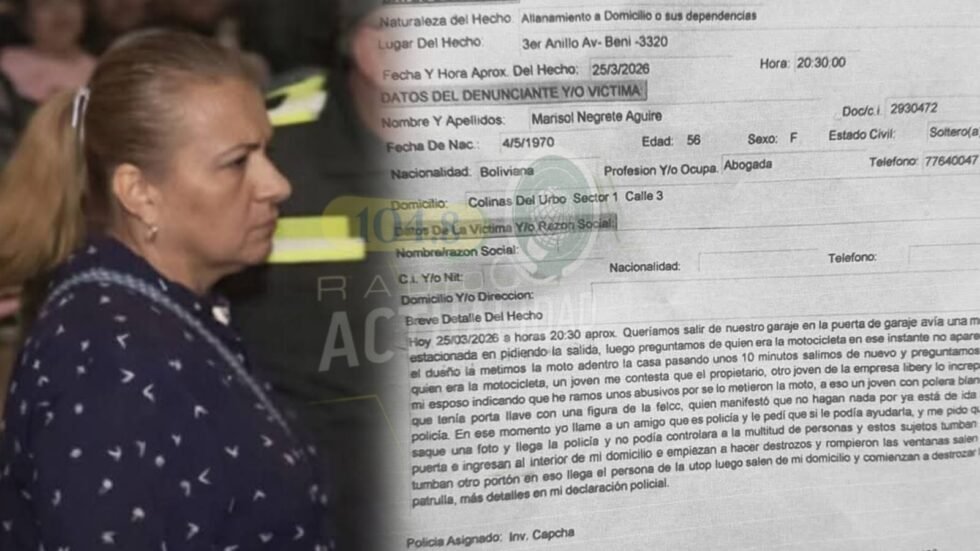 MARISOL NEGRETE DECLARA QUE DELIVERY SE HIZO PASAR POR POLICÍA