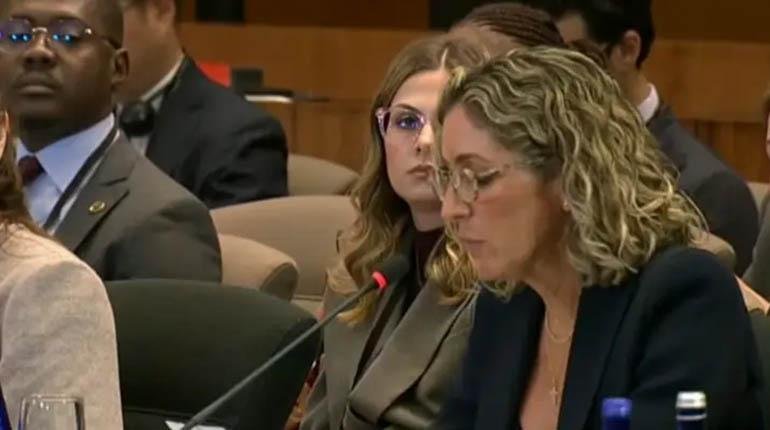 PRIMERA DAMA DE BOLIVIA PARTICIPA EN CUMBRE INTERNACIONAL SOBRE EDUCACIÓN DIGITAL EN EE.UU.