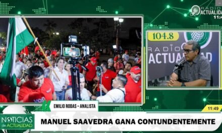 RODAS: “MAMEN GANO TERRENO POR ERRORES DE JHONNY”