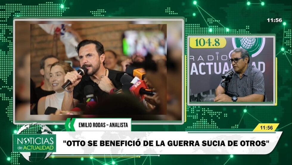 RODAS: «OTTO SE BENEFICIÓ DE LA GUERRA SUCIA DE OTROS»