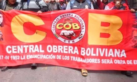 COB ALERTA CON MOVILIZACIONES TRAS DECISIÓN DEL TSE SOBRE NGP