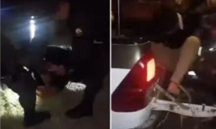 VECINOS DETIENEN A JOVEN TRAS AGREDIR A SU MADRE CON CUCHILLO EN SANTA CRUZ