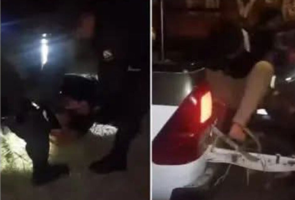 VECINOS DETIENEN A JOVEN TRAS AGREDIR A SU MADRE CON CUCHILLO EN SANTA CRUZ