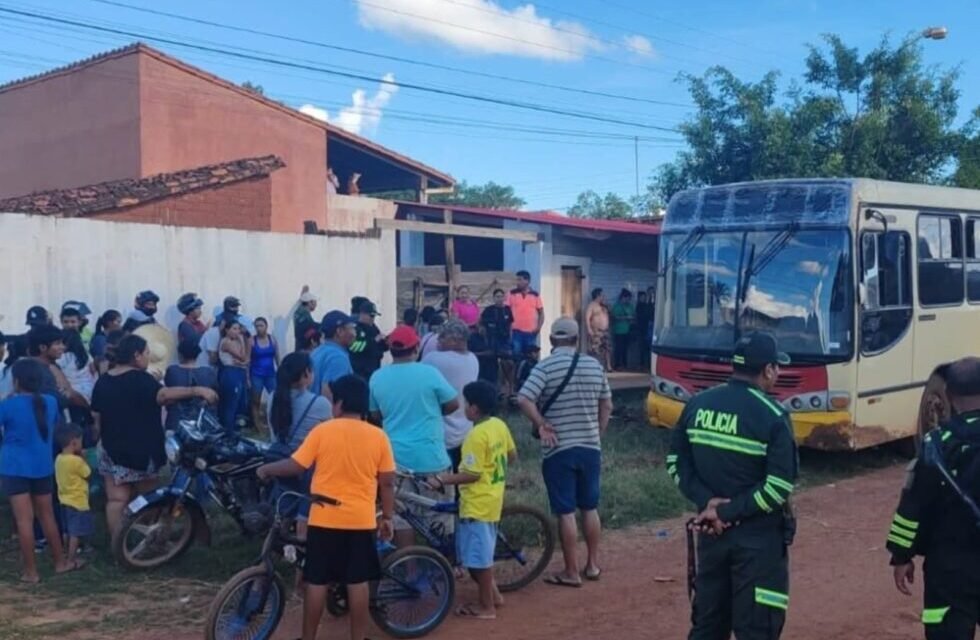 ACRIBILLAN A PASAJERO DENTRO DE UN BUS EN SAN IGNACIO DE VELASCO